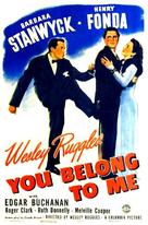 You Belong to Me - Movie Poster (xs thumbnail)