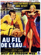 House by the River - Belgian Movie Poster (xs thumbnail)