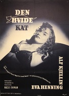 Den vita katten - Danish Movie Poster (xs thumbnail)