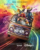 &quot;The Muppets Mayhem&quot; - Romanian Movie Poster (xs thumbnail)