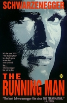 The Running Man - Australian VHS movie cover (xs thumbnail)