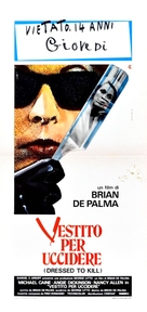 Dressed to Kill - Italian Movie Poster (xs thumbnail)