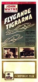 Flying Tigers - Swedish Movie Poster (xs thumbnail)