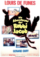 Les aventures de Rabbi Jacob - German Movie Poster (xs thumbnail)