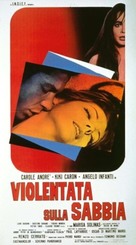 Violentata sulla sabbia - Italian Movie Poster (xs thumbnail)