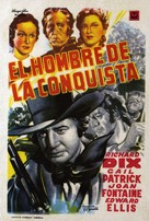 Man of Conquest - Spanish Movie Poster (xs thumbnail)