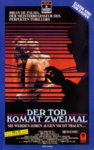 Body Double - German VHS movie cover (xs thumbnail)