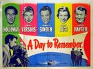 A Day to Remember - British Movie Poster (xs thumbnail)