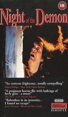 Night of the Demon - British VHS movie cover (xs thumbnail)