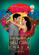 Crazy Rich Asians - Vietnamese Movie Poster (xs thumbnail)