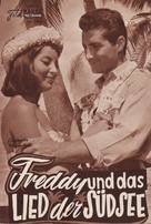 Freddy und das Lied der S&uuml;dsee - Austrian poster (xs thumbnail)