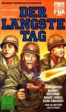 The Longest Day - German VHS movie cover (xs thumbnail)