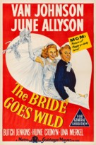 The Bride Goes Wild - Australian Movie Poster (xs thumbnail)