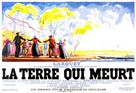 La terre qui meurt - French Movie Poster (xs thumbnail)
