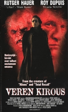 Bleeders - Finnish VHS movie cover (xs thumbnail)