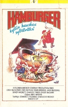 Hamburger: The Motion Picture - Finnish VHS movie cover (xs thumbnail)