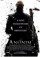 Anonymous - Romanian Movie Poster (xs thumbnail)