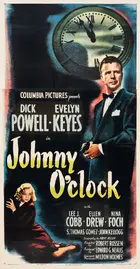 Johnny O'Clock Poster