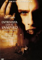 Interview With The Vampire - Spanish DVD movie cover (xs thumbnail)