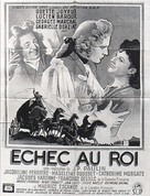&Eacute;chec au Roi - French poster (xs thumbnail)