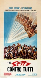 Sette contro tutti - Italian Movie Poster (xs thumbnail)