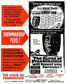 The Curse of Frankenstein - poster (xs thumbnail)