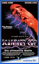 Scanner Cop - German VHS movie cover (xs thumbnail)
