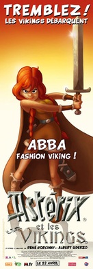 Ast&egrave;rix et les Vikings - French Movie Poster (xs thumbnail)