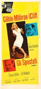 The Misfits - Italian Movie Poster (xs thumbnail)