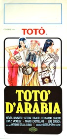 Tot&ograve; d&#039;Arabia - Italian Movie Poster (xs thumbnail)