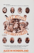 Alice&#039;s Adventures in Wonderland - Belgian Movie Poster (xs thumbnail)