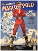 The Adventures of Marco Polo - Danish Movie Poster (xs thumbnail)