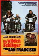 Hells Angels on Wheels - German Movie Poster (xs thumbnail)