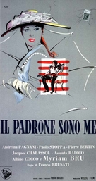 Il padrone sono me - Italian Movie Poster (xs thumbnail)