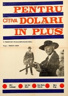 Per qualche dollaro in pi&ugrave; - Romanian Movie Poster (xs thumbnail)