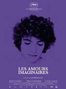 Les amours imaginaires - French Movie Poster (xs thumbnail)