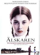 L&#039;amant - Swedish DVD movie cover (xs thumbnail)