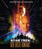 Star Trek: First Contact - German Blu-Ray movie cover (xs thumbnail)