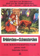 Br&uuml;derchen und Schwesterchen - German Movie Poster (xs thumbnail)