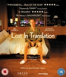 Lost in Translation - British Blu-Ray movie cover (xs thumbnail)