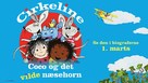 Cirkeline, Coco og det vilde n&aelig;sehorn - Danish Movie Poster (xs thumbnail)