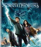 Percy Jackson &amp; the Olympians: The Lightning Thief - Polish Blu-Ray movie cover (xs thumbnail)