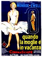 The Seven Year Itch - Italian Movie Poster (xs thumbnail)