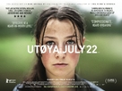 Ut&oslash;ya 22. juli - British Movie Poster (xs thumbnail)