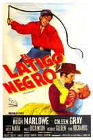 The Black Whip - Argentinian Movie Poster (xs thumbnail)