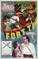Fort Ti - Spanish Movie Poster (xs thumbnail)