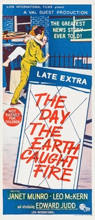 The Day the Earth Caught Fire - Australian Movie Poster (xs thumbnail)