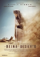Queen of the Desert - Spanish Movie Poster (xs thumbnail)