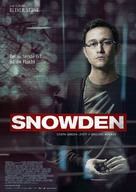 Snowden - German Movie Poster (xs thumbnail)