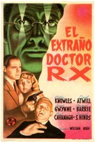 The Strange Case of Doctor Rx - Spanish Movie Poster (xs thumbnail)